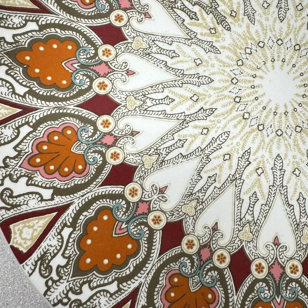Pottery Barn PAISLEY - BROWN 8.75